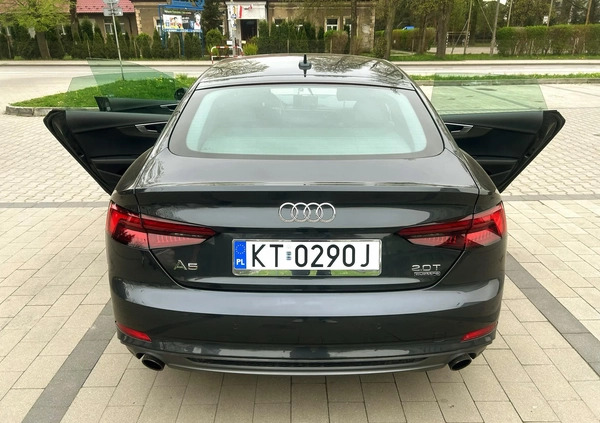 Audi A5 cena 119499 przebieg: 112500, rok produkcji 2018 z Tarnów małe 667